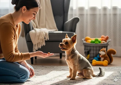 Enseñar Perro Pequeño