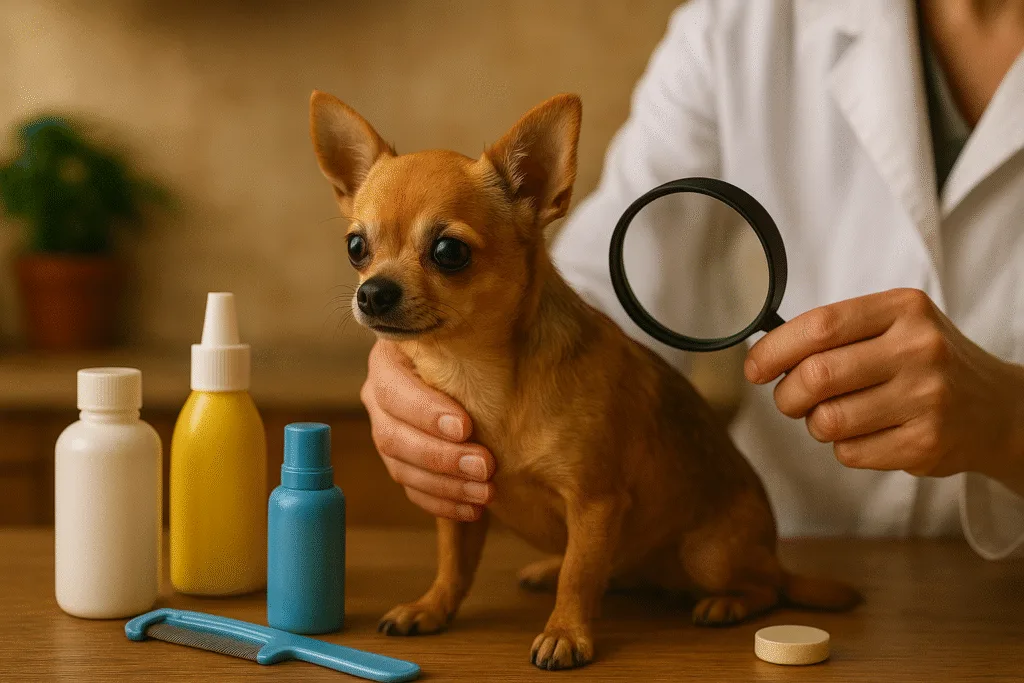 pulgas garrapatas perros pequeños