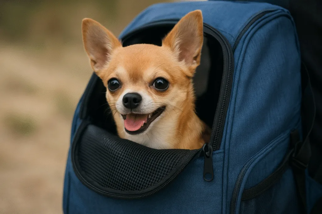Mochilas y transportines para perros pequeños