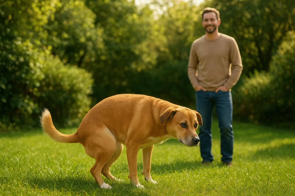 enseñar perro necesidades fuera