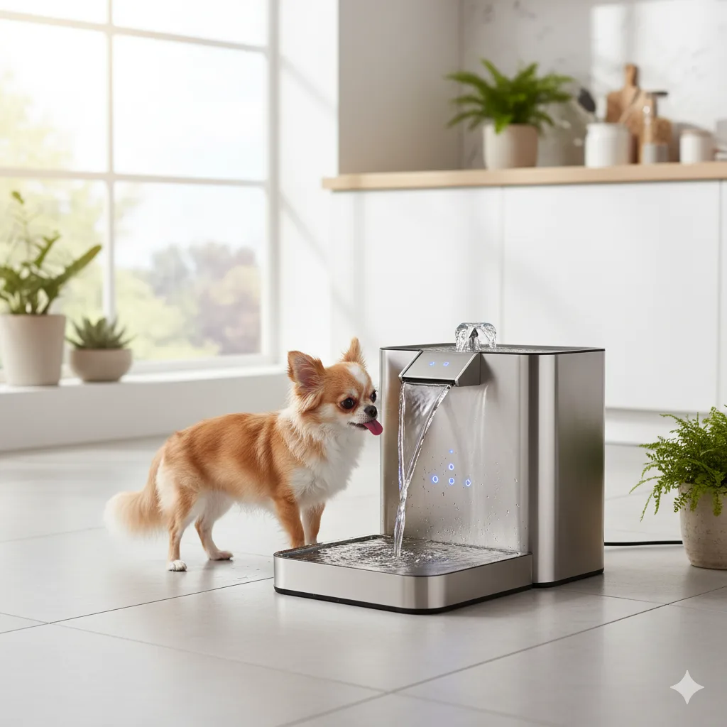 fuentes de agua perros pequeños